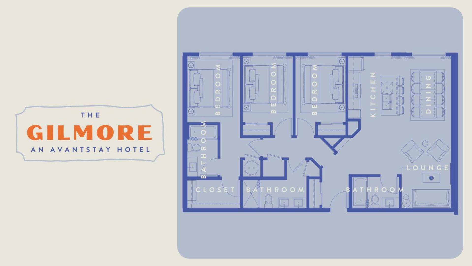 The Gilmore, An Avantstay Hotel Нашвил Стая снимка