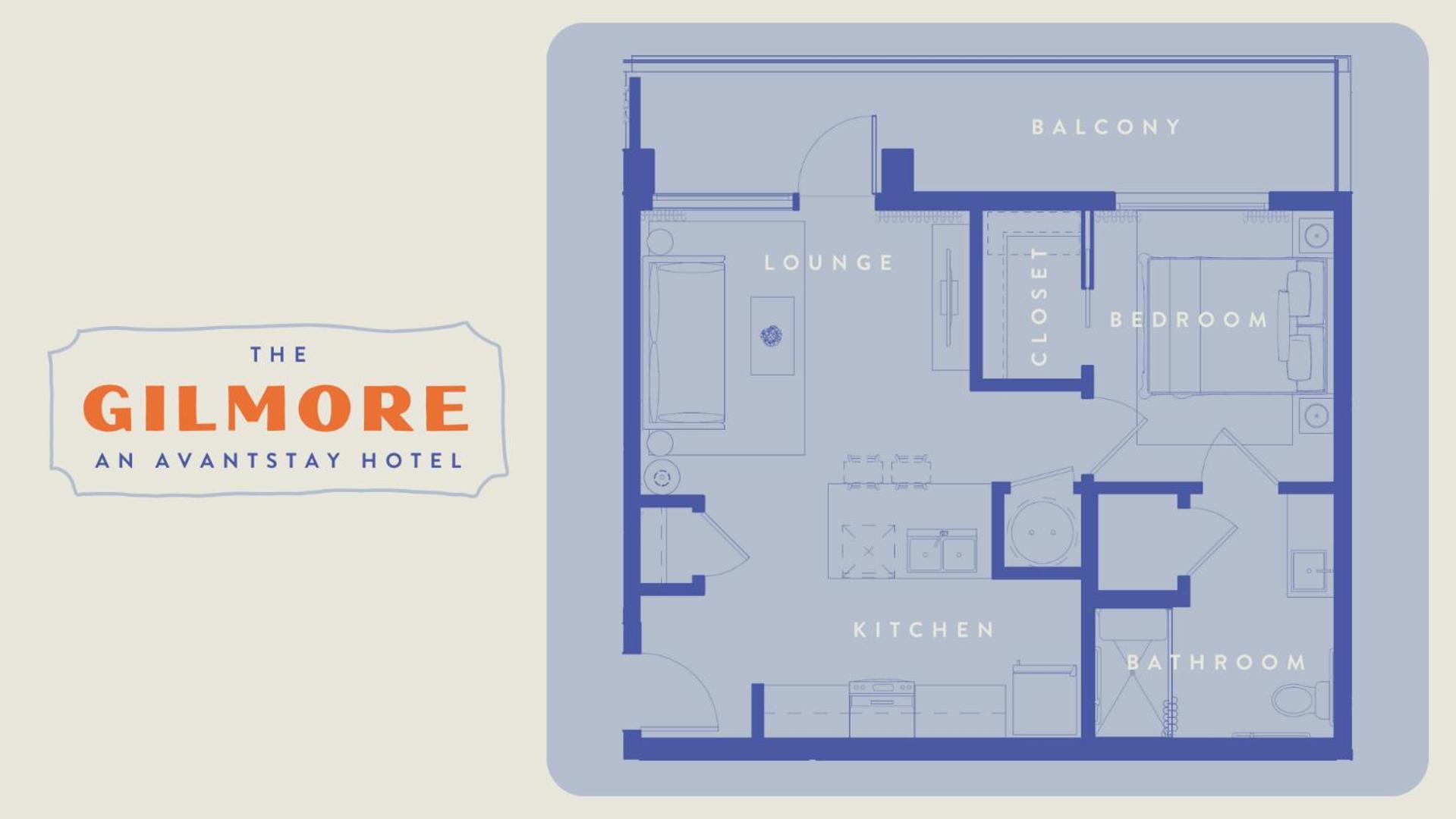 The Gilmore, An Avantstay Hotel Нашвил Стая снимка